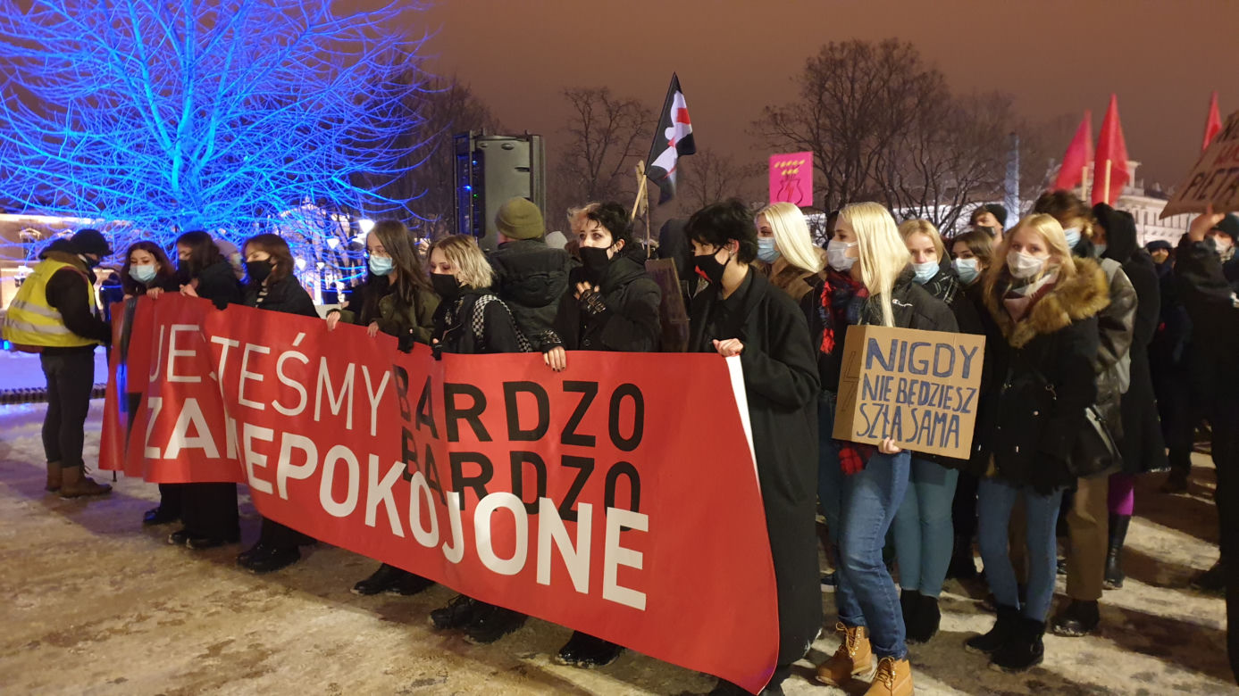 Kolejny protest w Lublinie po publikacji wyroku Trybunału Konstytucyjnego