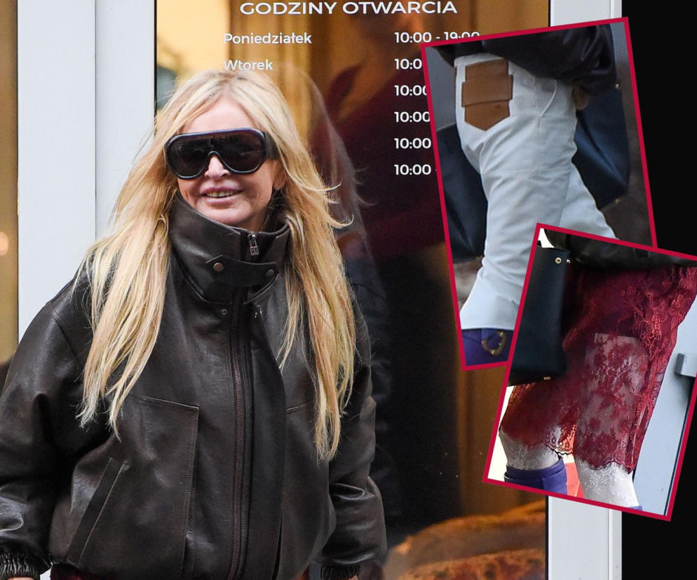 Monika Olejnik weszła w spódnicy, wyszła bez