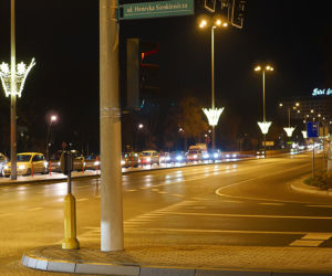 Białystok. Dekoracje świąteczne 2019/2020