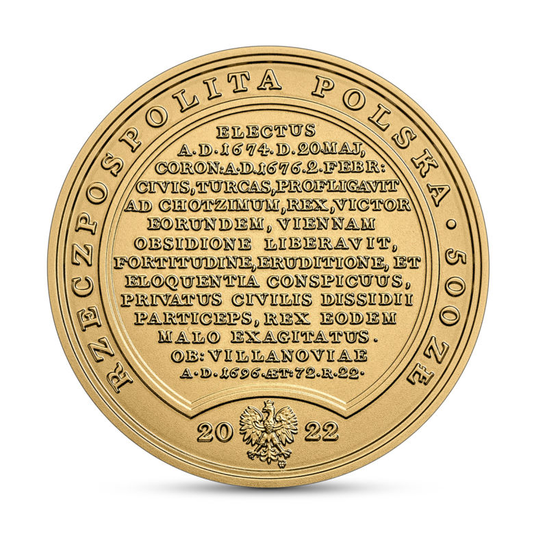 Nowa kolekcjonerska moneta: Skarby Stanisława Augusta – Jan III Sobieski