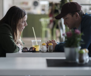 Pułapka 2 sezon odc. 1. Olga (Agata Kulesza), Łukasz (Michał Rolnicki)
