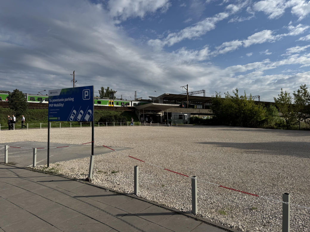 PKP Mobility przy Warszawie Wschodniej 
