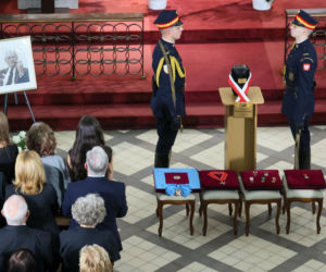 Dominika Wielowieyska pożegnała ojca