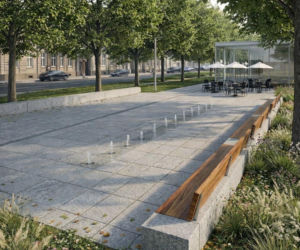 Aleja Fontann - koncepcja miasta