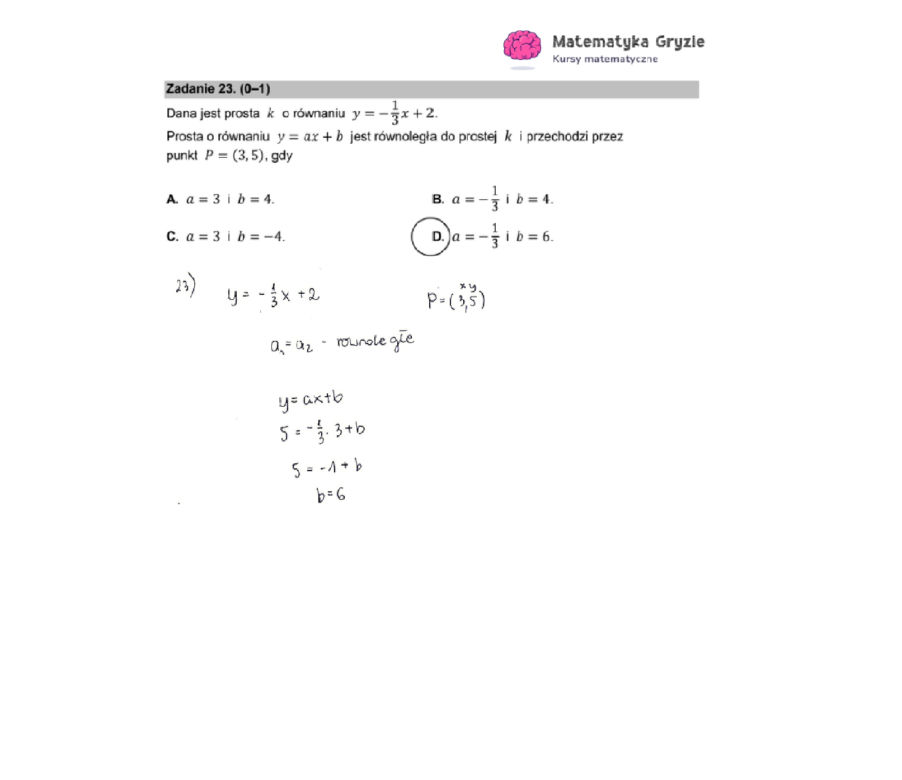 Matura 2023 matematyka