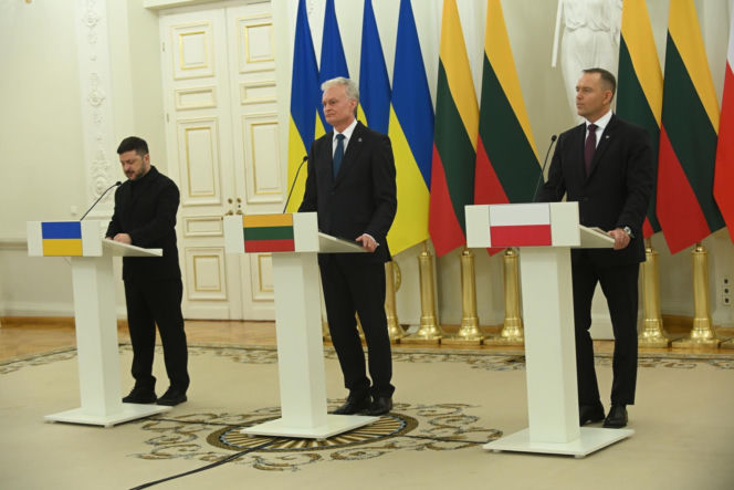 Prezydent RP Karol Nawrocki w Wilnie