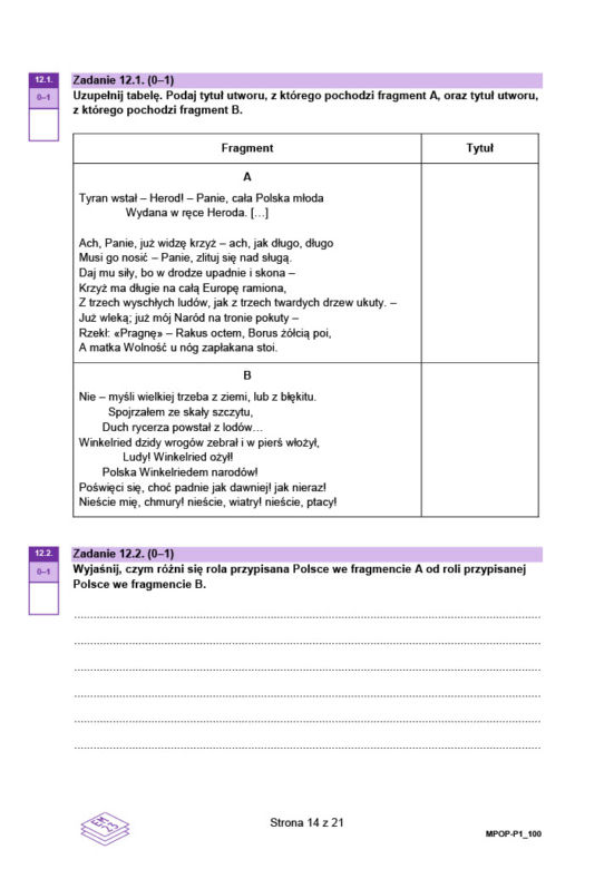 Matura 2023 - arkusz nowej formuły 2023: zadania, tematy (TEST)