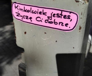 Naklejka Warszawa