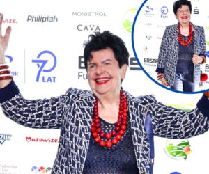 Joanna Senyszyn w siatkowanej bluzce na imprezie. Pokazała brzuch w odważnej stylizacji 