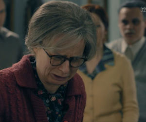 Stulecie Winnych sezon 3, odc. 38: Andzia (Barbara Wypych), Ania (Urszula Grabowska), Stanisław (Jan Wieczorkowski)
