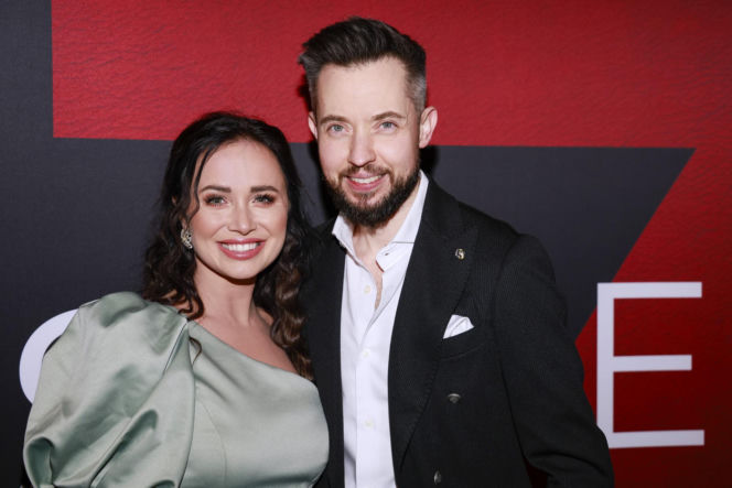 Agata Załęcka i inne gwiazdy na premierze spektaklu Kaczorowskiej i Rogacewicza