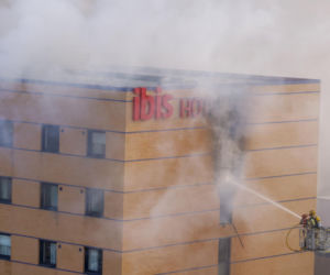 Pożar hotelu Ibis w Maladze