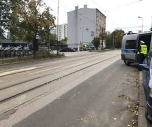 Radiowóz potrącił PSA. SKANDAL w Łodzi