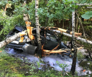BMW w strzępach. Kierowcy udało się przeżyć ten wypadek