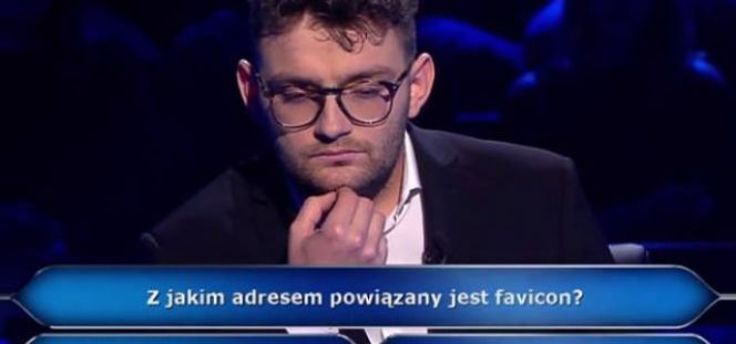 Favicon - z czym jest związany? Pytanie w Milionerach może sprawić trudność 