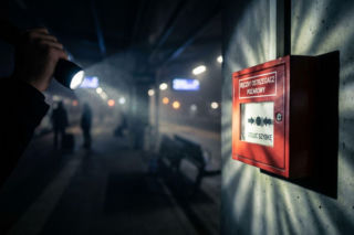 Fałszywy alarm na dworcu Szczecin Główny. Sprawcy najpierw odcięli prąd