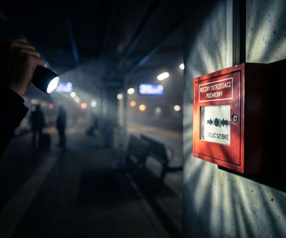 Fałszywy alarm na dworcu Szczecin Główny. Sprawcy najpierw odcięli prąd