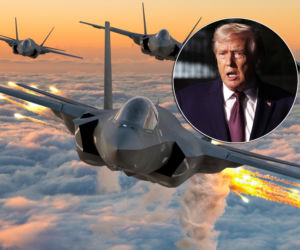 Donald Trump gromadzi myśliwce na wyspie. Będzie wojna?