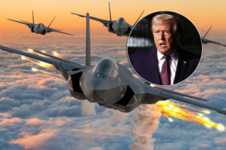 Donald Trump gromadzi myśliwce na wyspie. Będzie wojna?