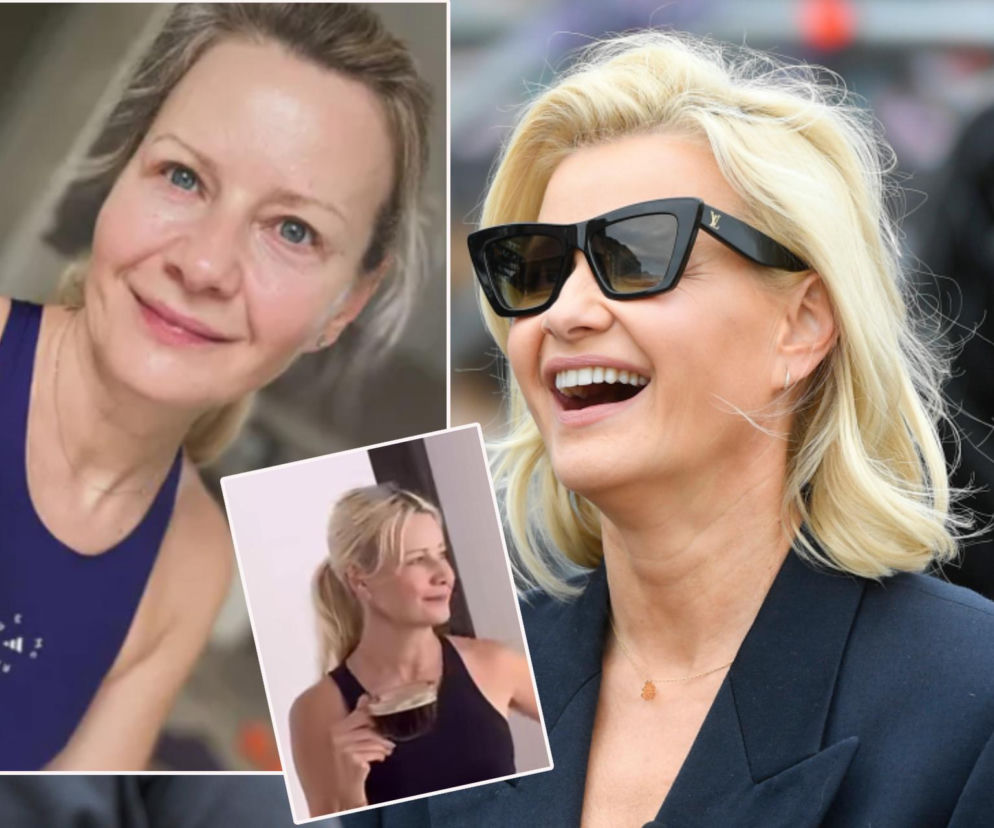 Wiecznie młoda Małgorzata Kożuchowska - nawet bez makijażu