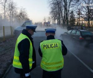Doszło do rozszczelnienia zbiornika z ciekłym azotem