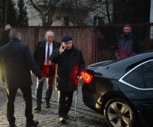 Kaczyński modlił się za brata