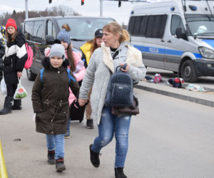 Ukraińcy usprawnili odprawę matek z dziecmi na granicy [ZDJĘCIA]