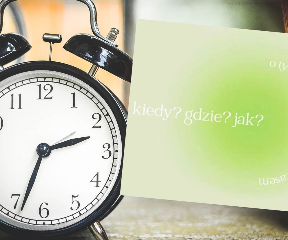 Kiedy? Gdzie? Jak?