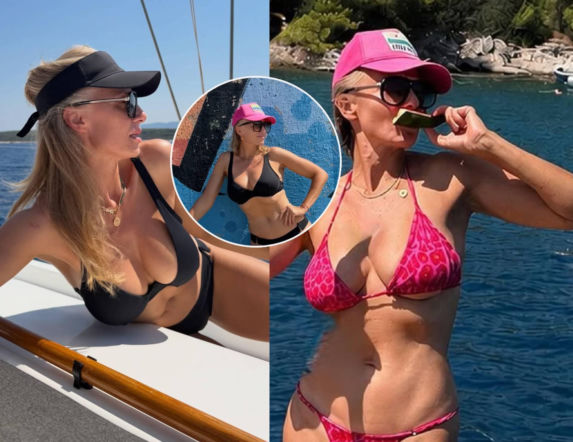 Gliwa wskoczyła w malutkie bikini z ogromnym dekoltem. Tak zapozowała do zdjęć!