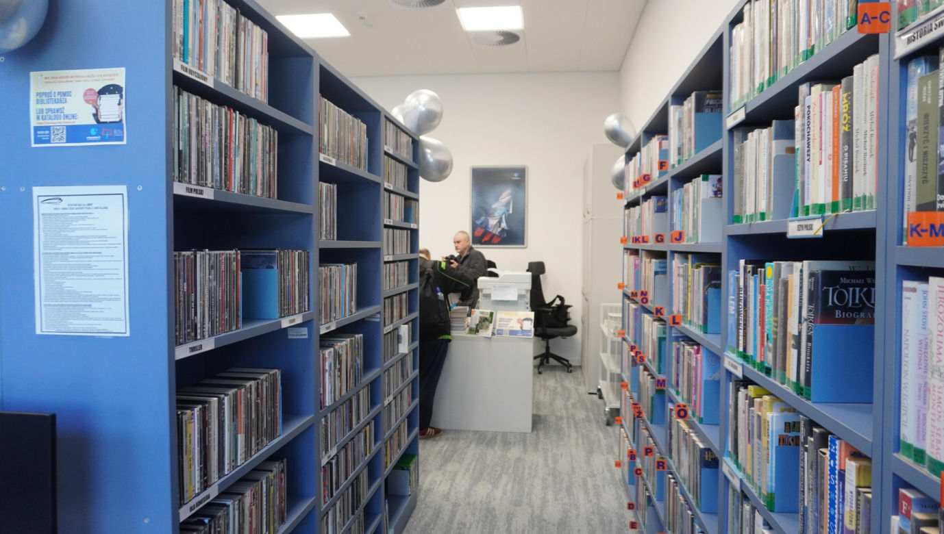 Kosmiczna biblioteka przeniosła się w nowe miejsce. Jak teraz wygląda? Byliśmy w środku