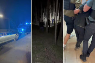 Nielegalni migranci uciekali przed policją. Ukryli się w kukurydzy!