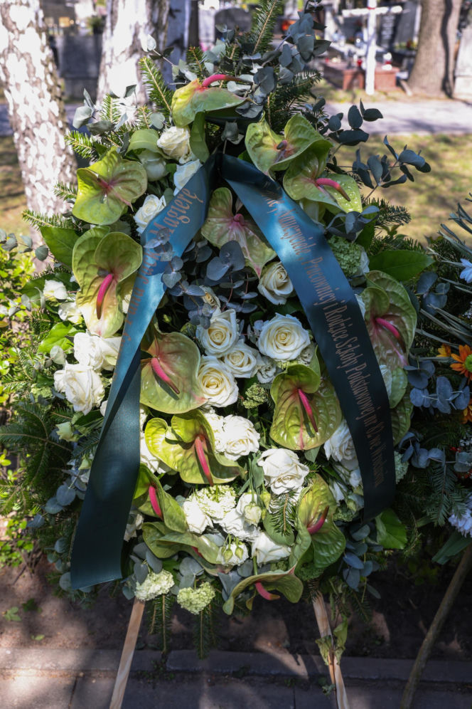 Tak wygląda grób Jacka Magiery dwa dni po pogrzebie