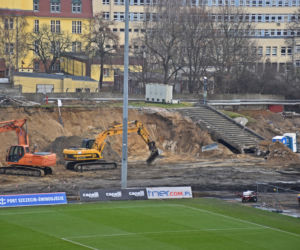 Budowa stadionu w Szczecinie - grudzień 2020