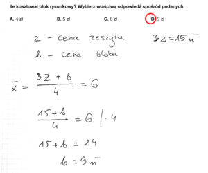 Egzamin ósmoklasisty 2021 matematyka