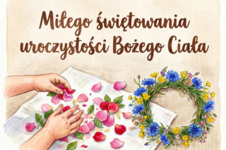 Życzenia graficzne na Boże Ciało - wyjątkowa galeria e-kartek z gotowymi tekstami