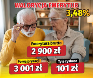 Waloryzacja emerytur