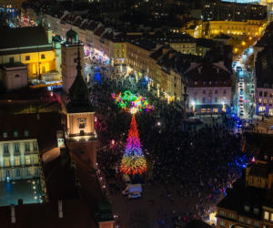 Świąteczna iluminacja 2025/2026 w Warszawie
