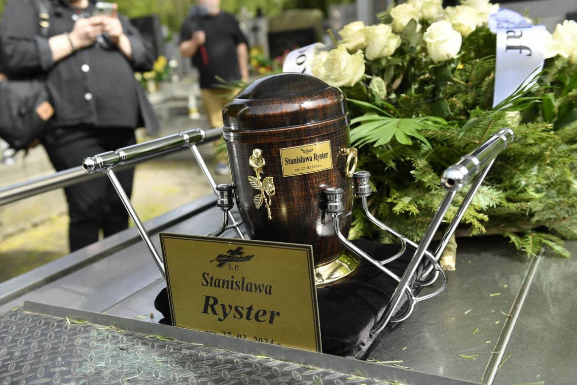 Pogrzeb Stanisławy Ryster