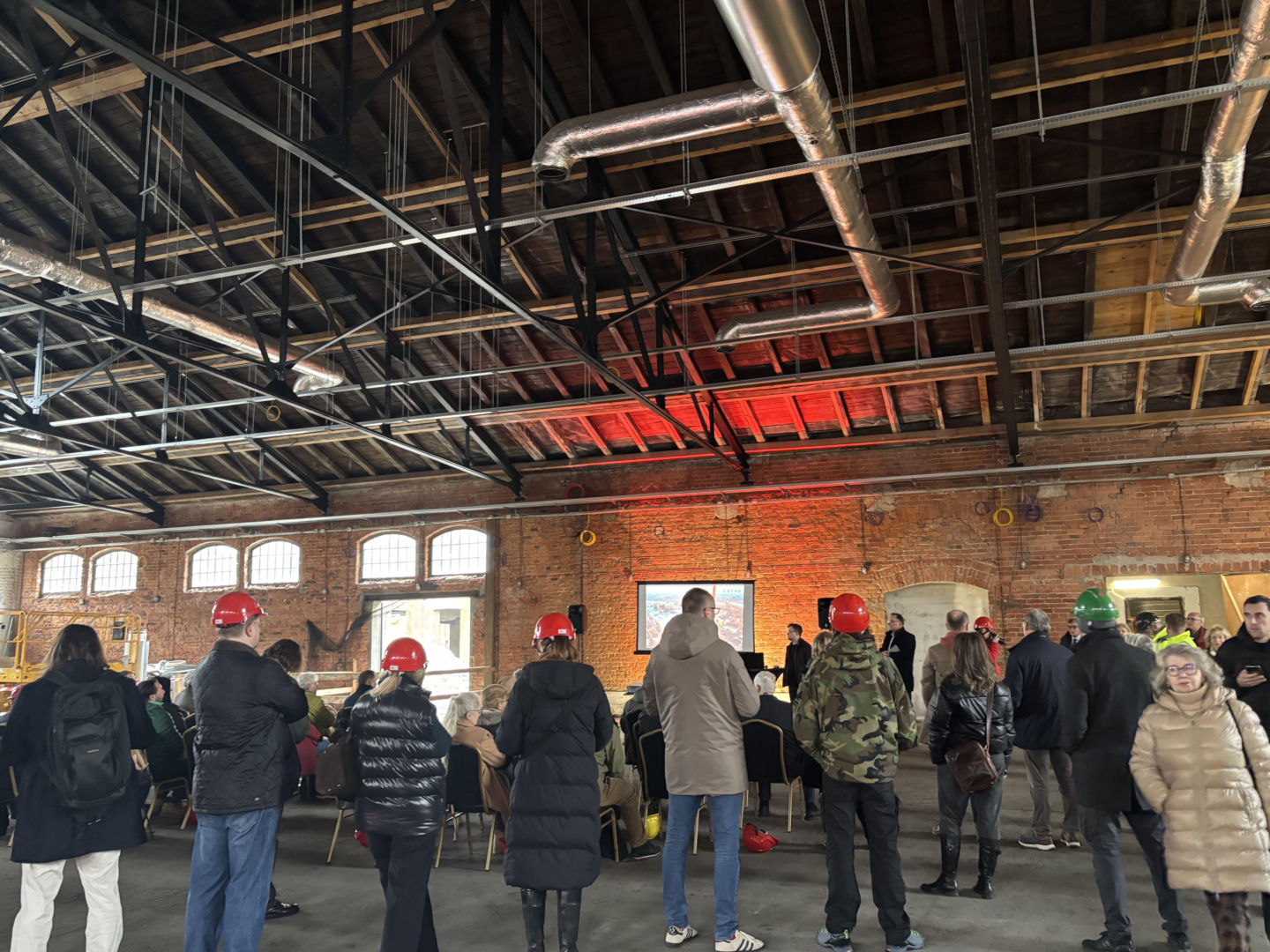 Spotkanie z mieszkańcami w Królewskiej Papierni