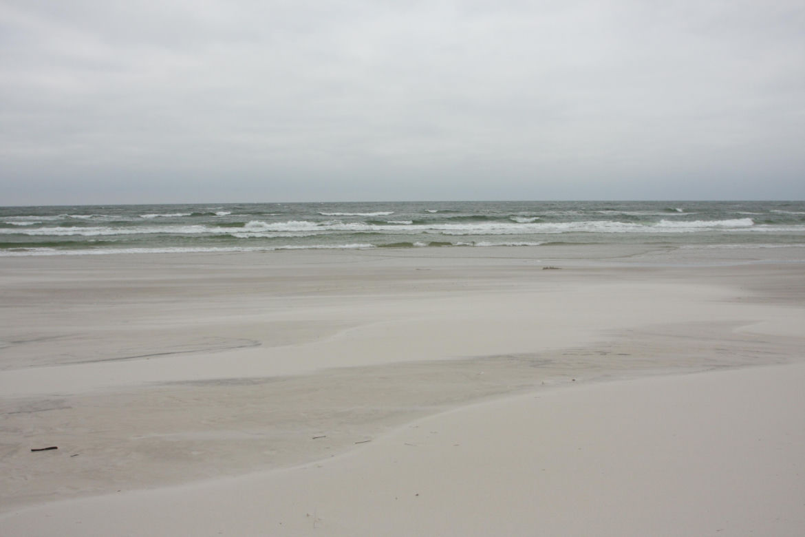 Plaża w Słajszewie.