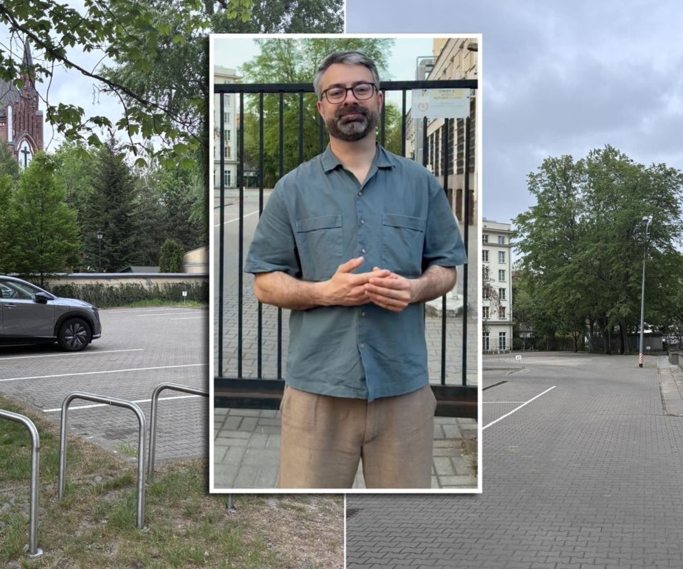 Radny chce oddać mieszkańcom parking przed urzędem dzielnicy. „Więcej szkody niż pożytku”