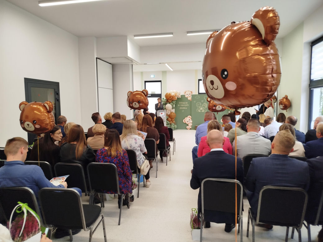 Otwarcie Żłobka w Mokobodach i pasowanie na żłobkowicza