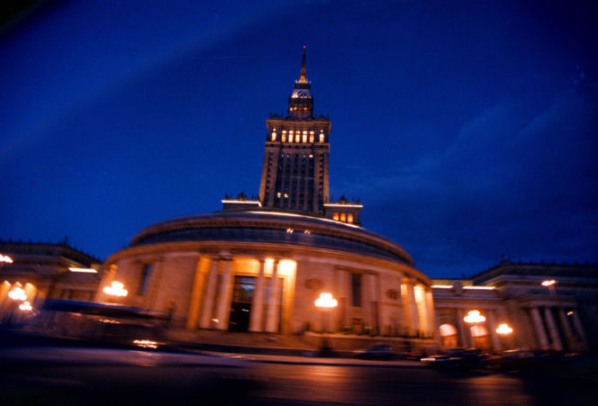 Pałac Kultury i Nauki w 2000 r.
