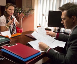 Na dobre i na złe odc. 568. Wanda (Liliana Głąbczyńska-Komorowska), Andrzej Falkowicz (Michał Żebrowski)