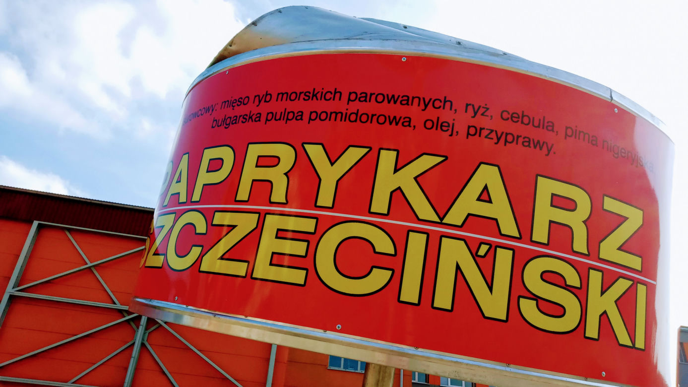 Pomnik paprykarza w Szczecinie