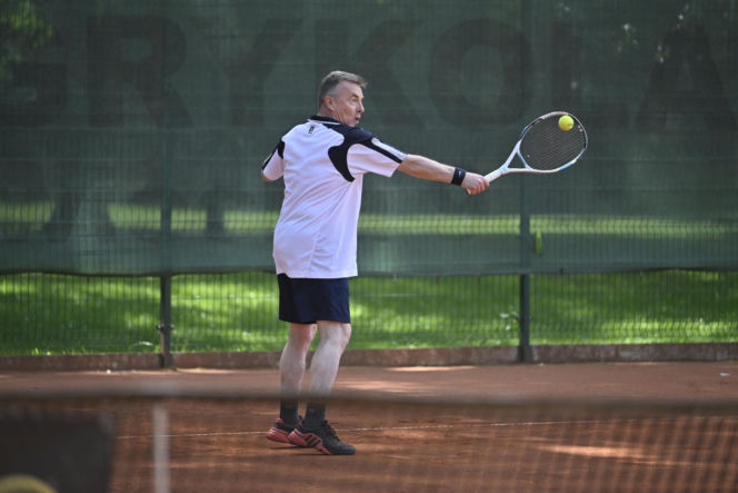Dariusz Wieczorek zgubił 5 kg na korcie