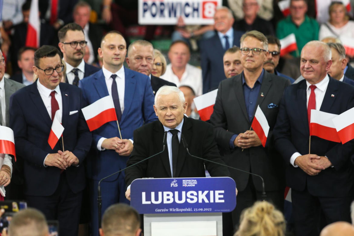 Konwencja PiS w Gorzowie. Przemówienie Jarosława Kaczyńskiego
