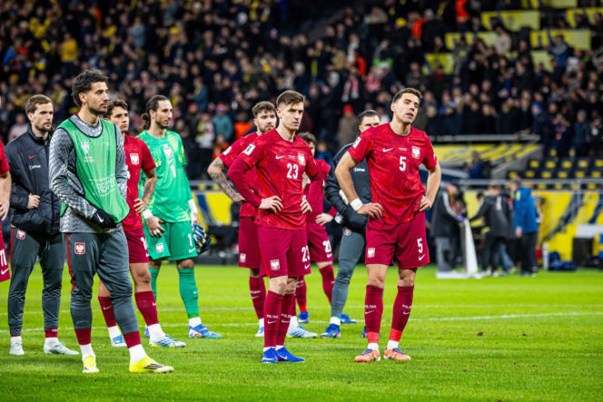 Łzy Polaków po przegranej w Szwecji