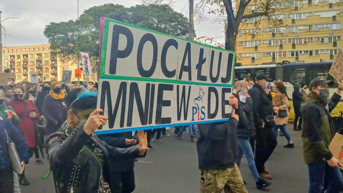Protest kobiet w Szczecinie - 28.10.2020