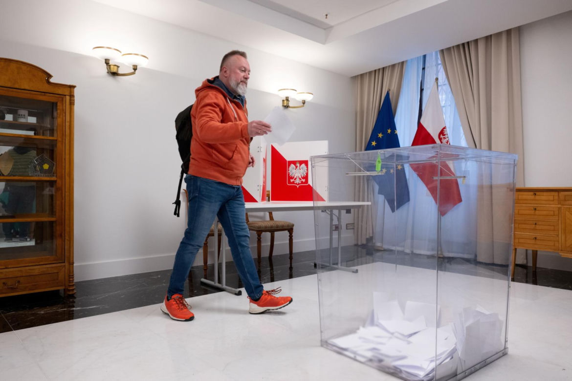 Wybory prezydenckie 2025 - Wilno 